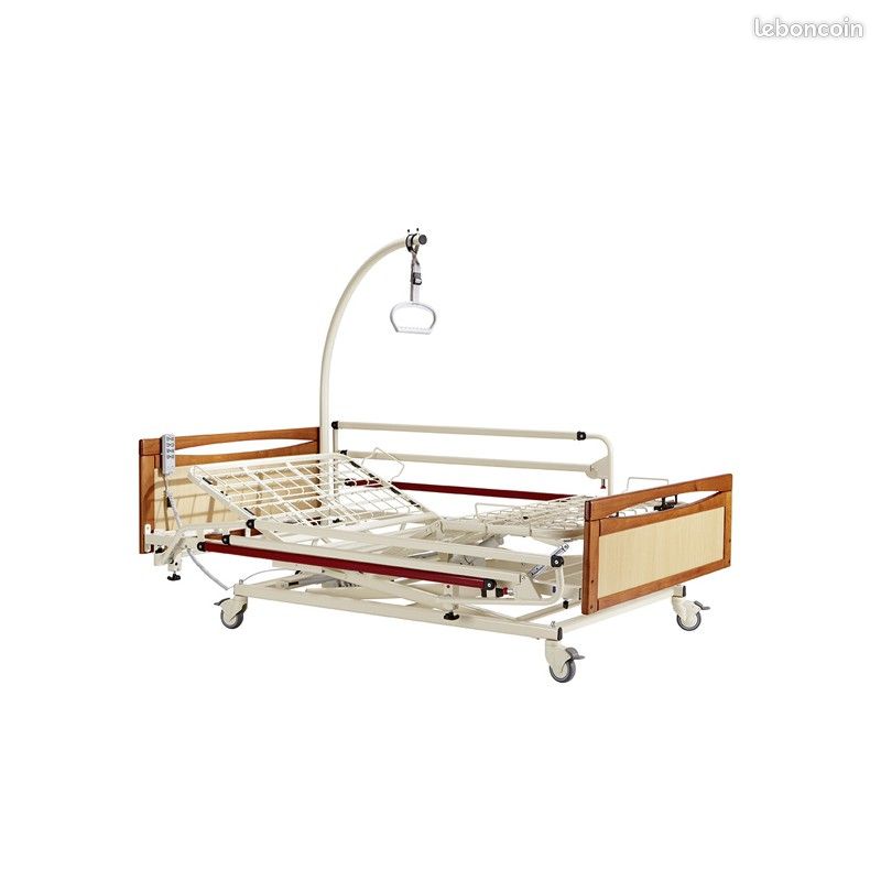 Lit médicalisé électrique seconde main avec télécommande