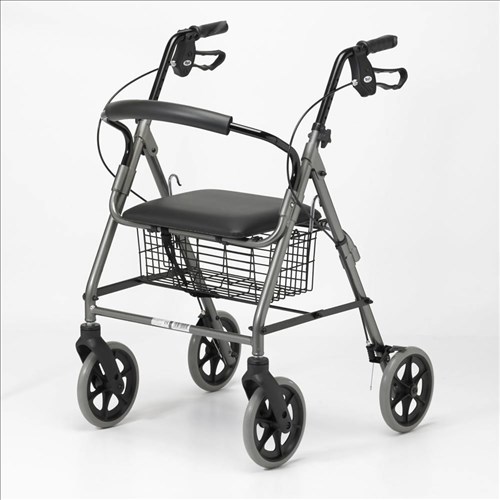 Déambulateur 4 roues avec siège